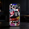M-Monkey G-Gorilla TagS  Phone Case Silicone Black Soft For IPhone 17,16,15,14,13,12,11,SE,Plus Pro Max
