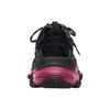 Balenciaga Triple S 'Clear Sole Black Pink Neon' Women's 544351W2FR11053