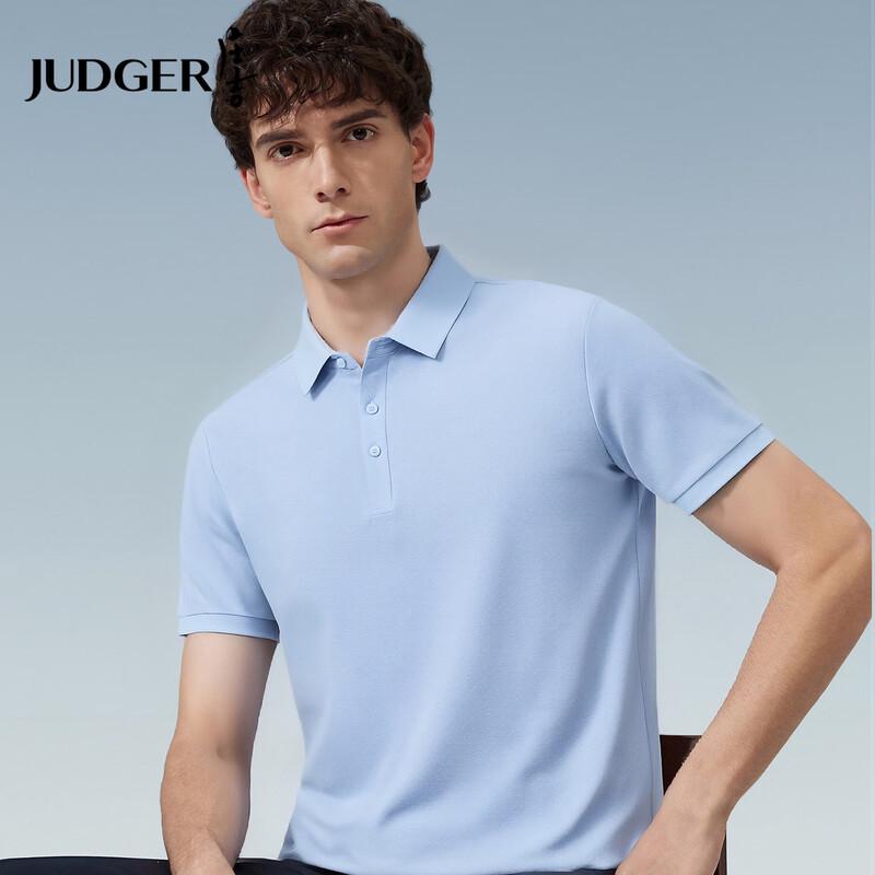 Judger Men s Silk-Linen Blend Lapel Polo Shirt XL