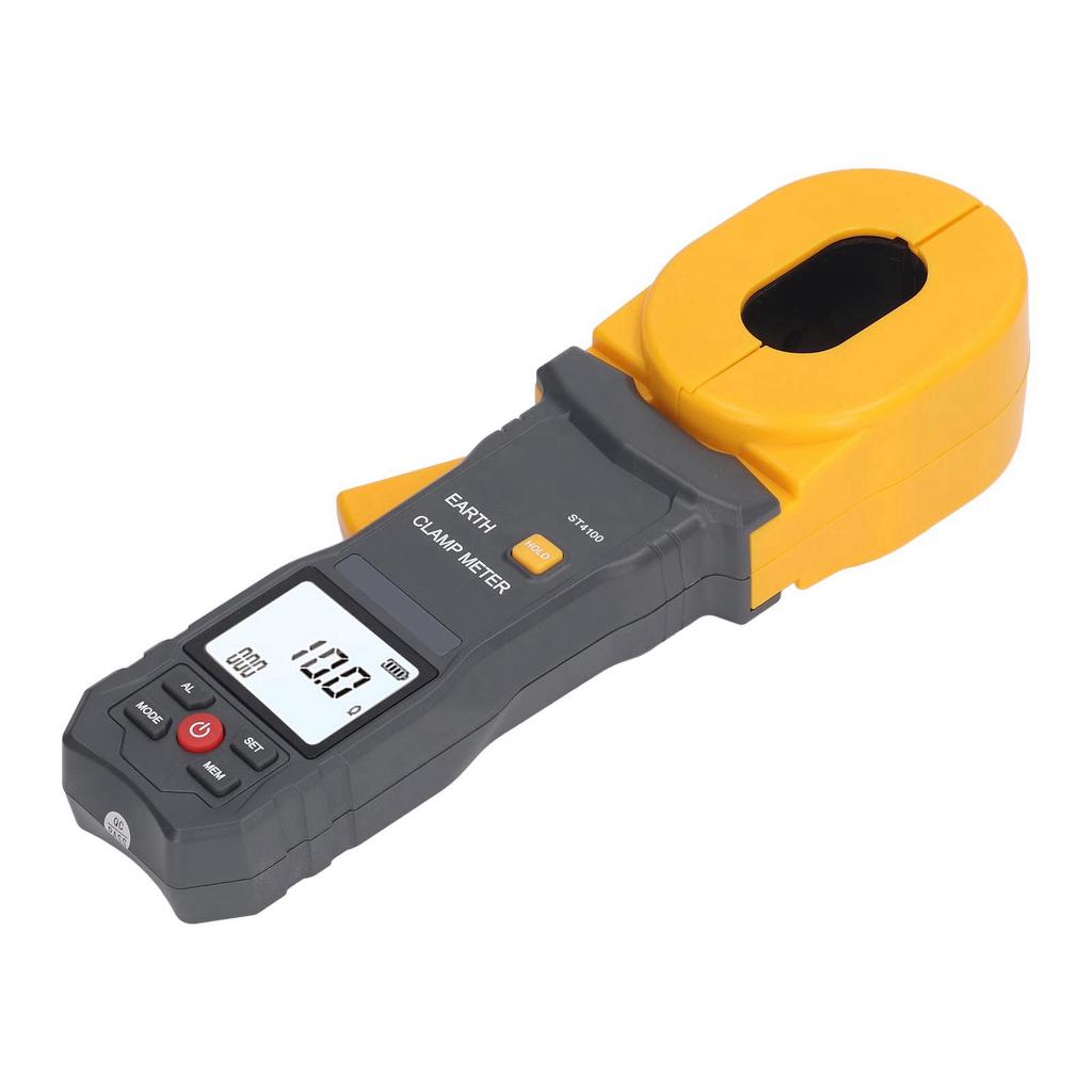 LCD Digital Clamp Ground Resistance Meter Auto Power Off Clamp Earth Resistance Meter Tester for