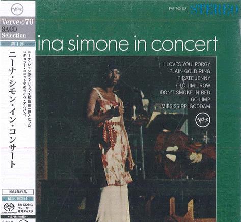 

CD NINA SIMONE Nina Simone In Concert Limited Edi UCGU9101 PHILIPS 2025 Japan Obi Jazz