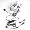 Wantek Headset USB Single Ear with Noise Cancelling Microphone Volume Control Controller Wired PC Headphones for Web Working from Business Remote