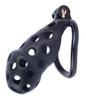 Dotty XL Chastity Cage 10 X 4cm Black - CockLock - Chastity Cages