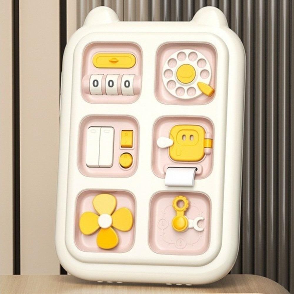 

Interactive Montessori Educational Toys 6 in 1 Fidget Educational Toy for Preschool Learning рожевий