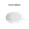 Brushed Rose Gold Rain shower head stainless steel Ultrathin water pressurize shower head in rose gold, Grey, brushed gold