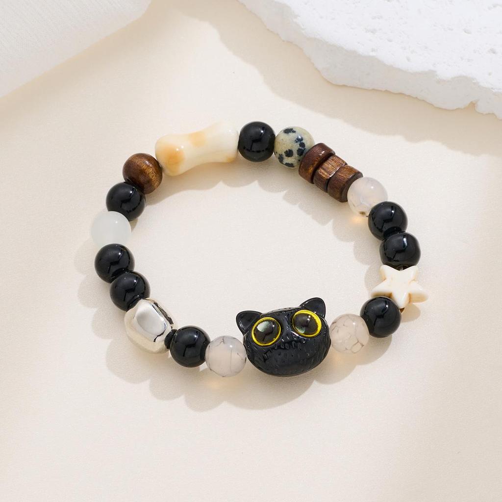 2022 Trendy Beaded Pearl Star Bracelet with Zircon Inlay – Handcrafted Jewelry