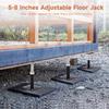 8 PCS Adjustable Floor Jacks Heavy Duty Metal Post Floor Support 5 to 8 Inches Mini Screw House Jack Deck Foundation Lift Suppo