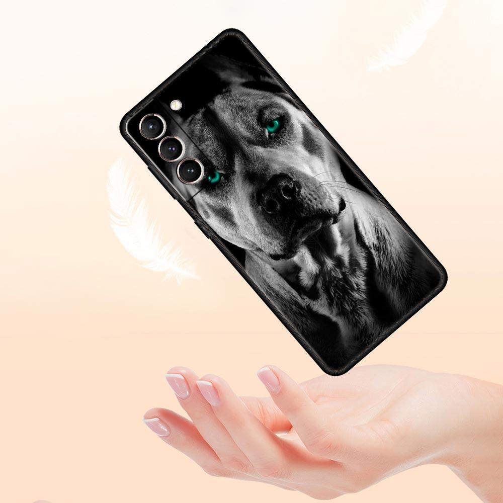 Rottweiler Dog Case For Samsung Galaxy S24 S23 S22 S21 Ultra S20 FE 5G S10 S9 Plus S10E S8 Note 10 20 Silicone Black Phone Cover