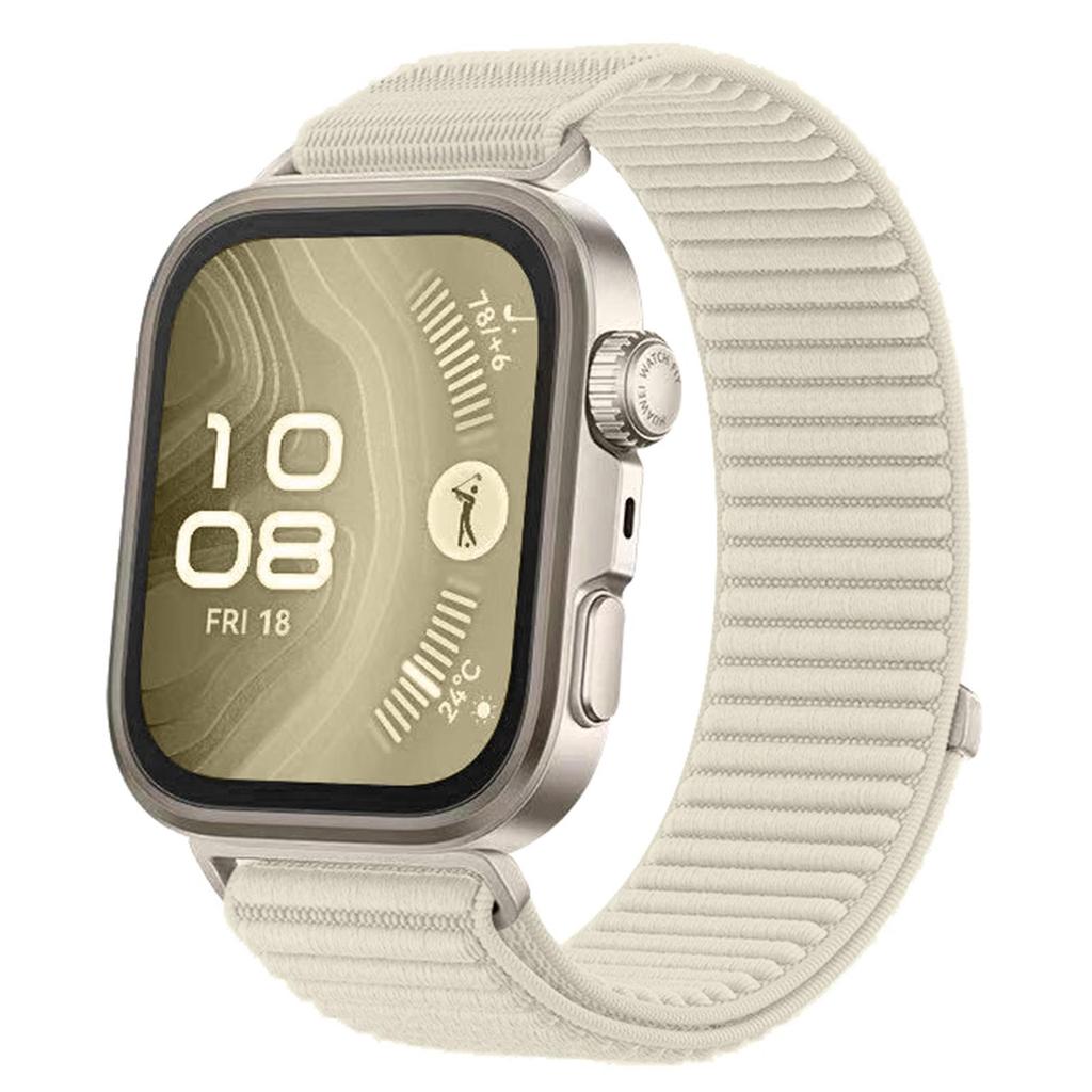 Huawei Fit4Pro/Fit3 Wild Mountain Textured Woven Nylon Sports Watch Strap