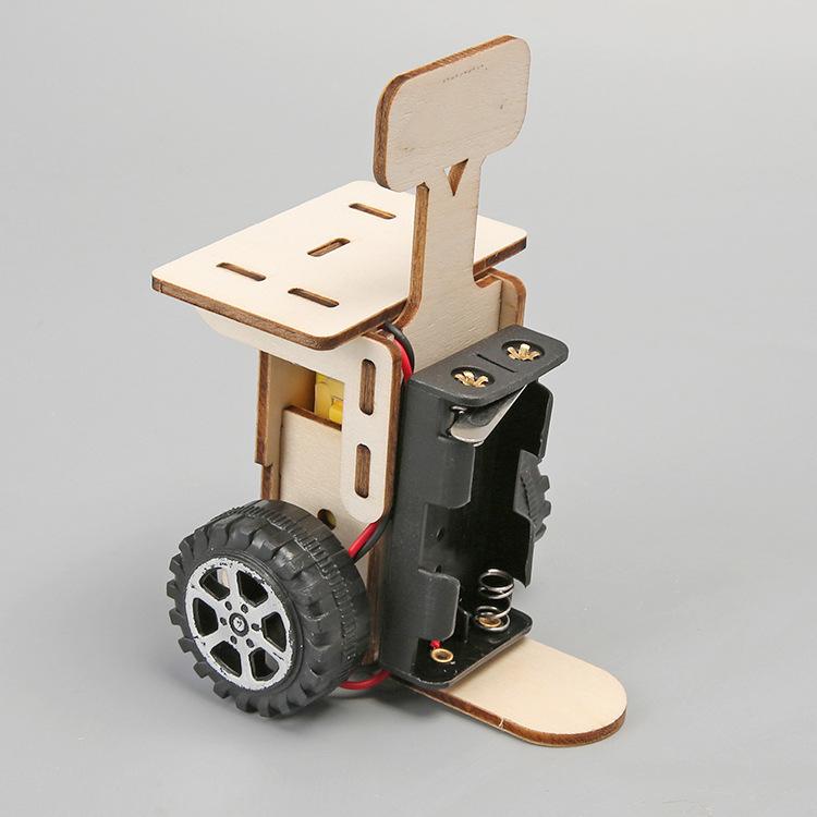 Food Delivery Robot Science And Technology Small Production Invention Diy Children Hand-inserted Toys Scientific Experimental Materials Teaching Aids