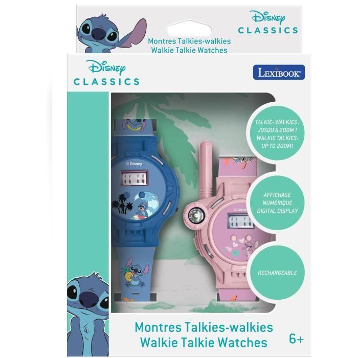Montre digitale Stitch avec fonction talkie-walkie portée jusqu'à 200 m