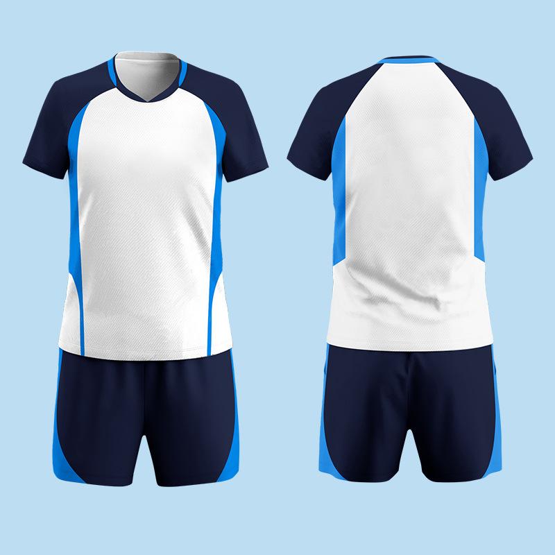 Volleyball Suit Female Group Buying Competition Team Uniform Air Volleyball Sports Men's Professional Short-sleeved Slim Training Suit Printing Number