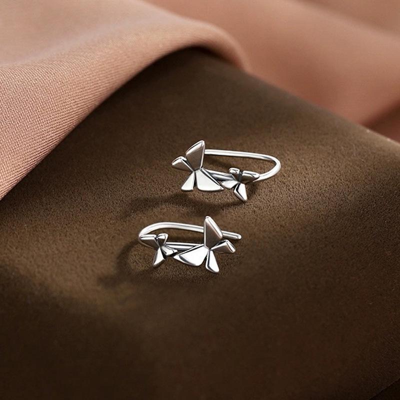 Butterfly Girl Earrings and Ear Drops New Light Luxury Niche High-end Earrings Studs and Earrings
