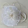 Popular European and American bridal headgear retro mesh top hat feather hair accessories headgear horse racing festival mesh headgear