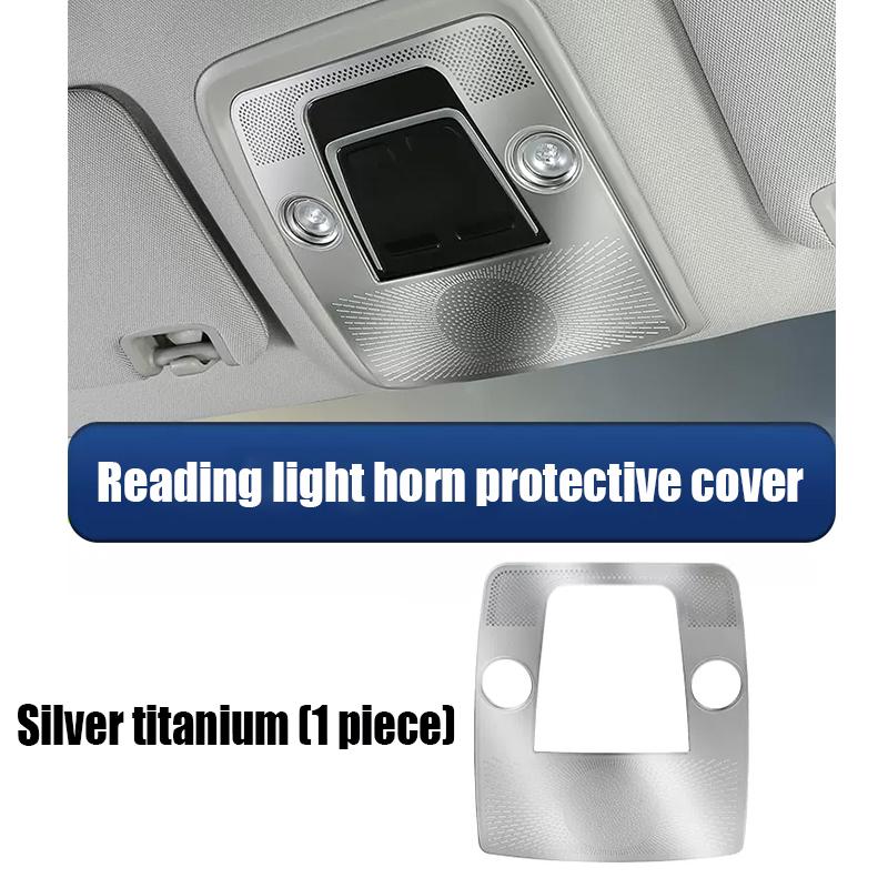 for BYD ATTO 3 EVO Yuan Plus 2025 2026 Roof reading light horn cover made of stainless steel material interior supplies