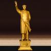 Pure Copper Bronze Statue Decoration Brass People Portrait Home Living Decoration Crafts