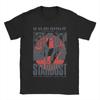 Unisex DAVID BOWIE ZIGGY STARDUST T Shirt Pure Cotton Tops Vintage Short Sleeve Crewneck Tee Shirt Summer TShirt