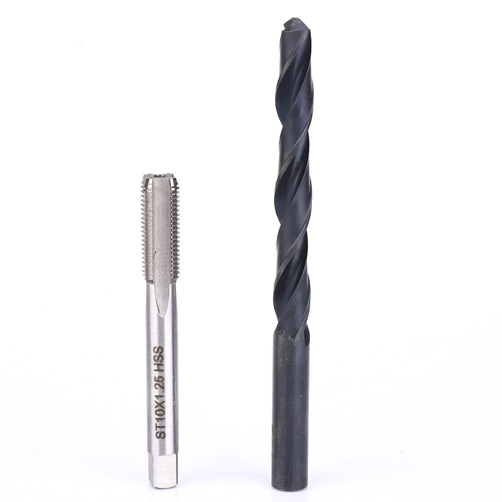 17 ks Sada na opravu závitů M10x1.25 Nerezová sada závitníků pro obnovu vnitřního závitu