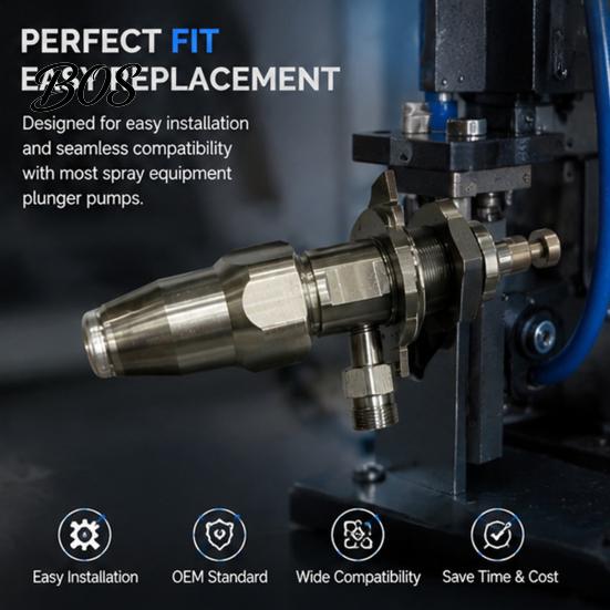 PC Series Spray Tool Parts Airless Paint Sprayer Pump Replacement for 390 395 490 Pro 495 595 Internal Part Finish Finish, Steel Plunger Connect/PC