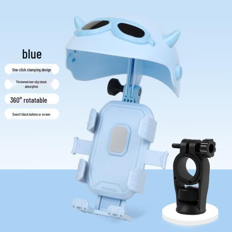 Shockproof Bike Phone Mount with Helmet Bundle