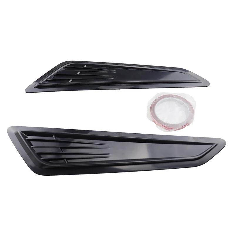 Universal Car Air Intake Bonnet Hood Vents Scoop Decorative Cover ABS Plastic Fit For 2016-2020 Chevy Camaro 1LT LS RS