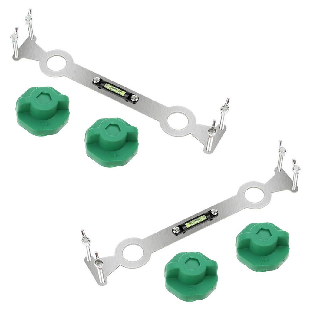 Multifunctional Bathroom Plumbing Install Tool With Level Self Leveling Gauges For Shower Fittings for Bathroom Kitchen