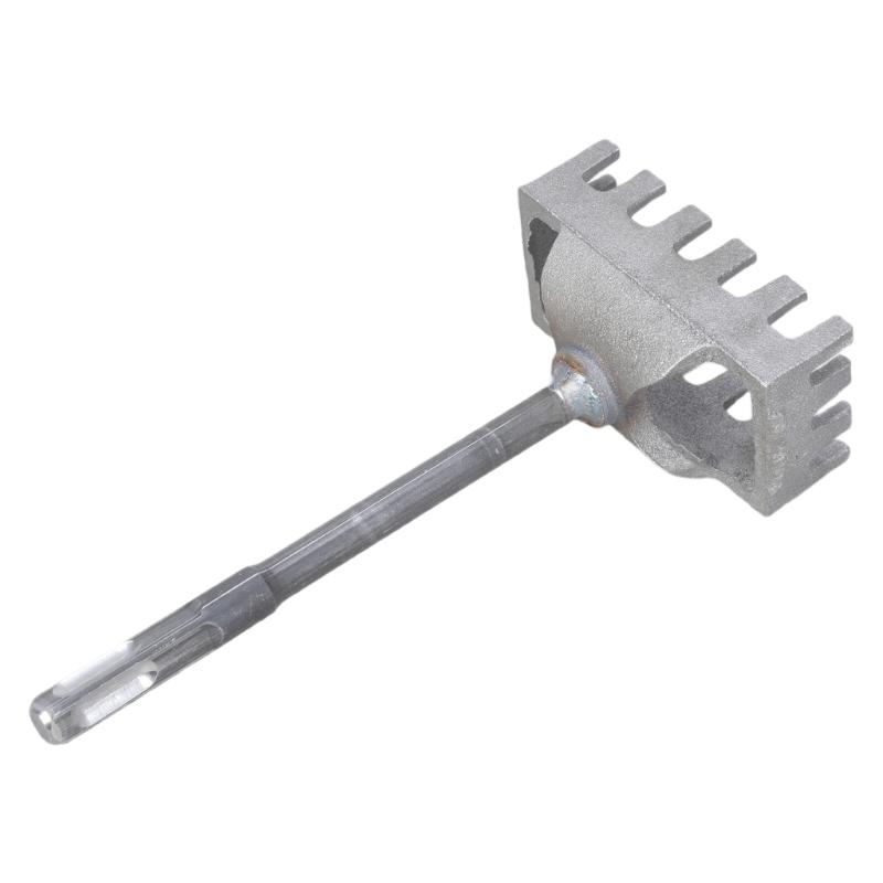 Practical 340g Square Shanks Hammer Grooving Chisels Junction Box Cutter for 86 Type Electrical Box Installation