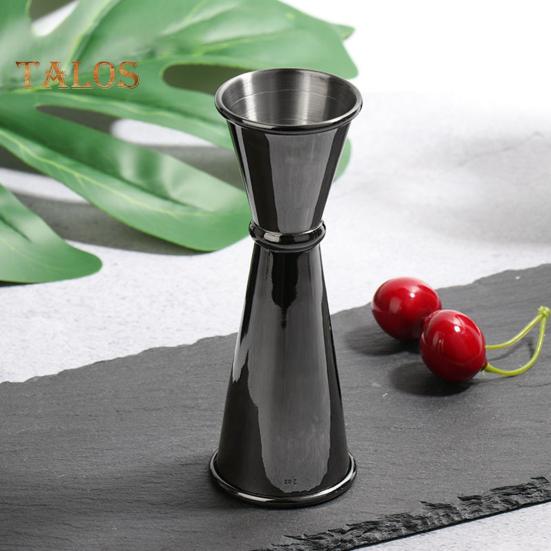 Odměrka na koktejly z nerezové oceli o objemu 1/2 oz, barmanská odměrka na koktejly, dvouhlavý design, odolný odměrka pro barmany