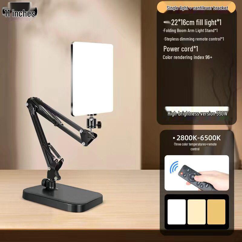 Professional Mobile Live Streaming Fill Light for Outdoor Video Shoots