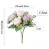 Artificial Silk Peony Bouquet Home Decor Vase Arrangement Christmas Wreath & Wedding Bouquet Party Decorative Floral Materials