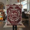 1PC Buffy the Vampire Slayer Print Flannel Blanket, High quality All Seasons, Home Decor, Warmth and Comfort, Perfect for Christmas Gifts
