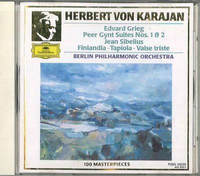 CD KARAJAN - Grieg: Suite "peer Gynt" F26G29030 POLYDOR Japan Classical Used