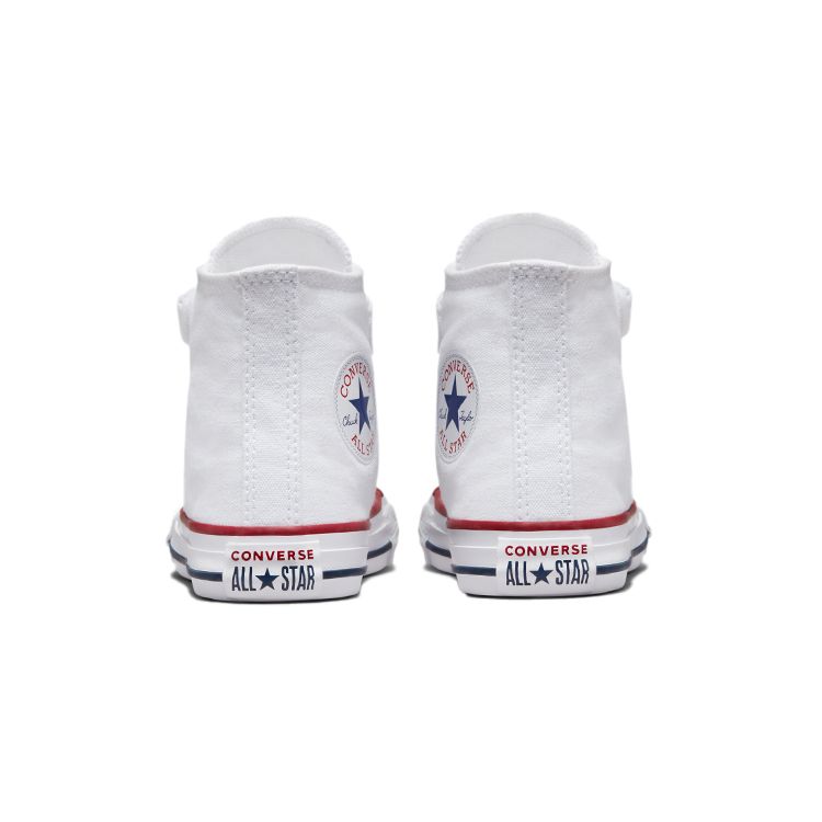 Converse Chuck Taylor All Star 1V High Top Kids Canvas Shoes Kids Sneakers White 372884C