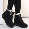 New Winter Warm Flat Heel Snow Boots Large Women's Fashion Casual Snow Boots Winter Warm