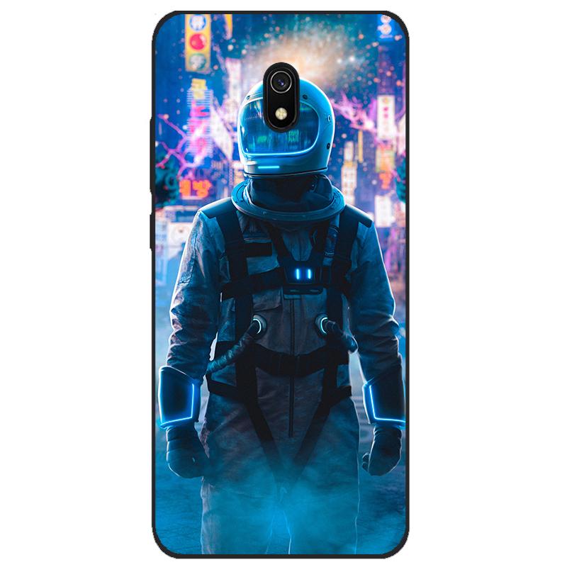 Case for xiaomi redmi 8a cases full protection soft tpu back cover on redmi 8a bumper hongmi 8a phone shell bag coque animal dog