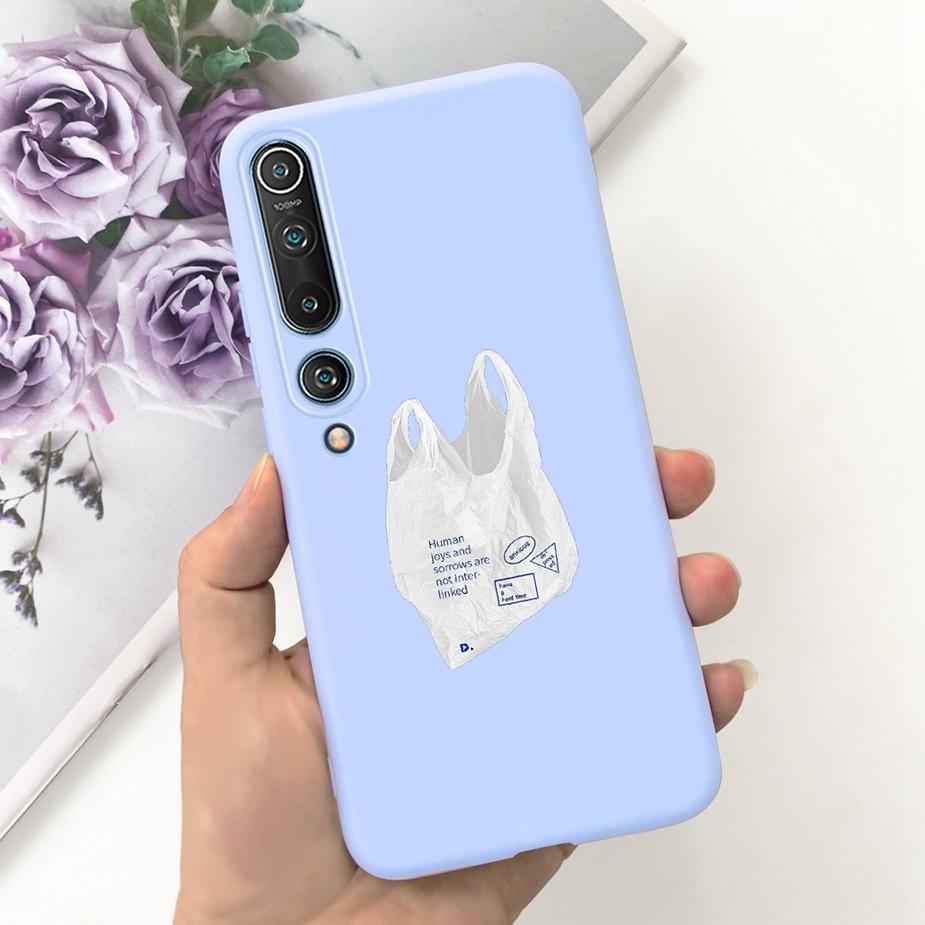 For Xiaomi Mi 10 Pro Case Cute Fashion Painted Cover Soft TPU Shockproof Phone Case For Xiaomi Mi 10 Lite Mi10 Pro 5G Full Coque