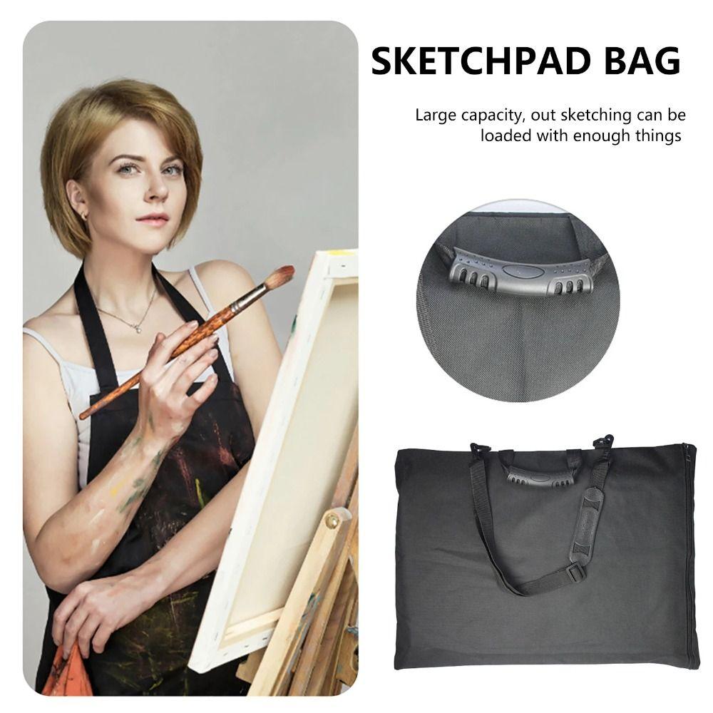 Sketching Drawing Painting Art Portfolio Container Shoulder Sketch Bag  Art Organizer