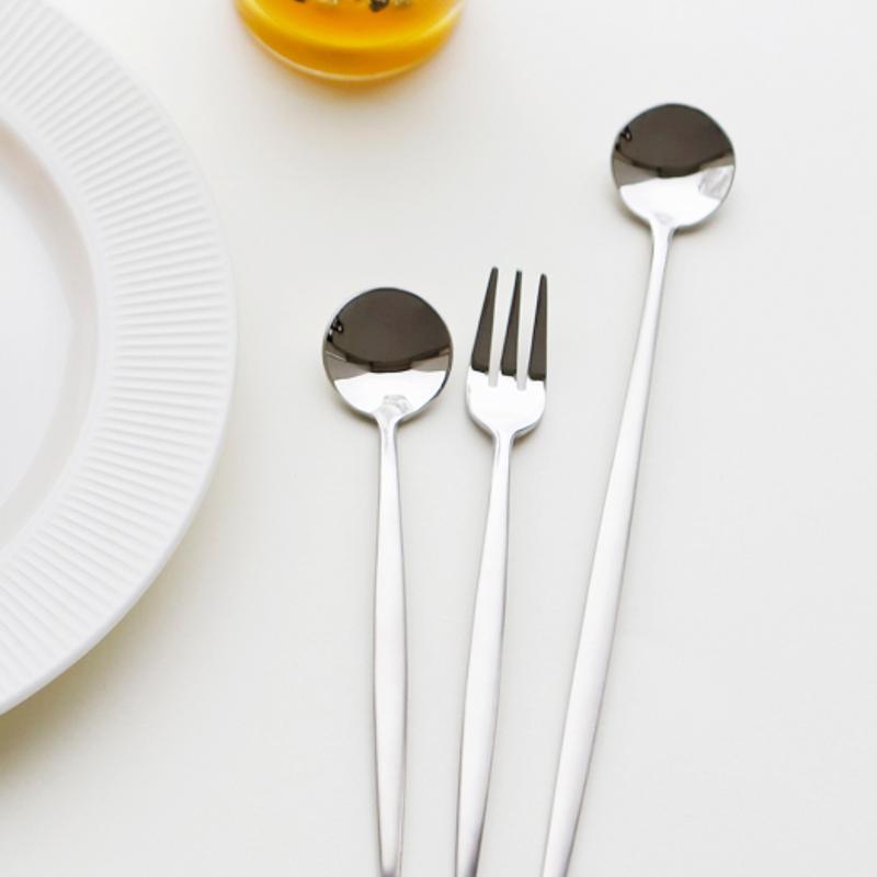 Surfinia More Silver Teaspoon Tea Fork 2-piece Set