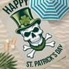 Art Patrick's Day Towel Polyester Beach Towel Quick Dry Sand Free Bath Towel for Summer Pool Travel Vacation