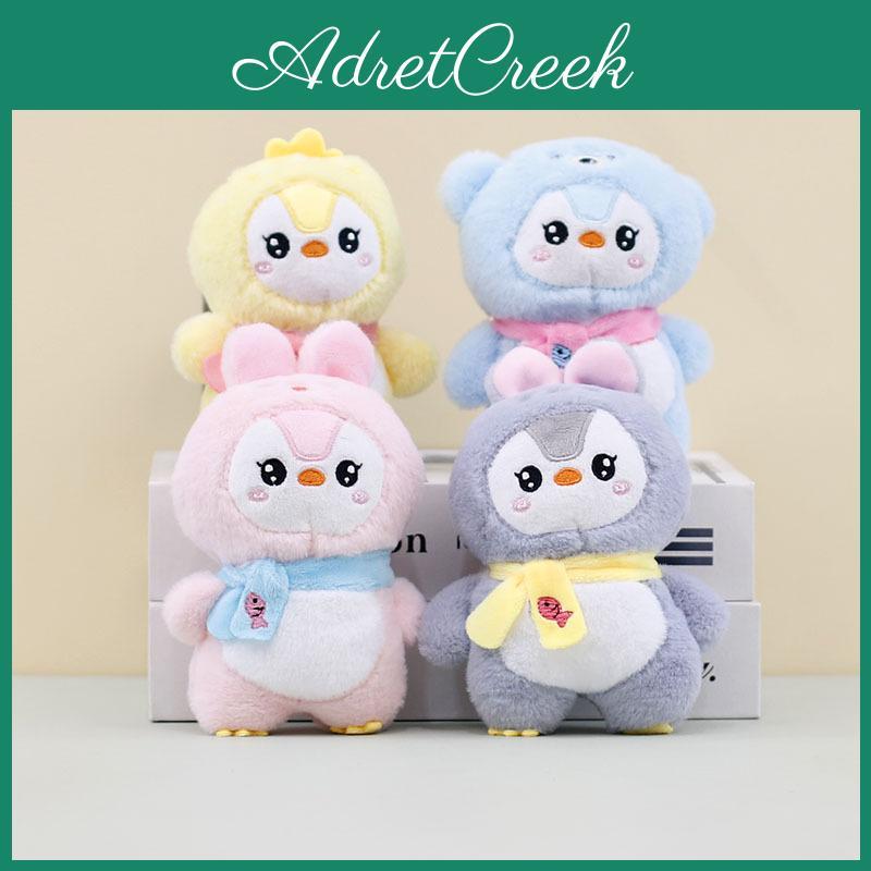 Penguin Adorable Keychain Plush Toy Bunny Bear Soft Short Charm Plush