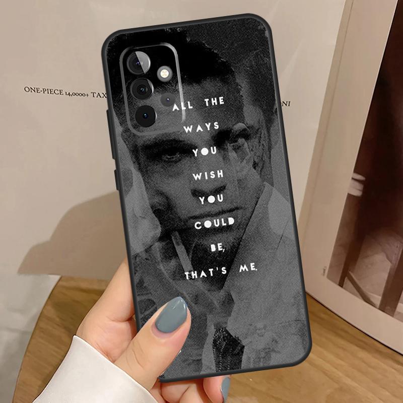 Fight Club Movie Poster Case For Samsung Galaxy A55 A35 A15 A14 A34 A54 A53 A33 A23 A13 A12 A32 A52 A51 A71 Cover