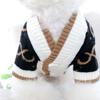 Pet Knitted Sweater Teddy Bichon Pomeranian Small Puppy Dog Clothes Poodle Cat Autumn And Winter Clothes