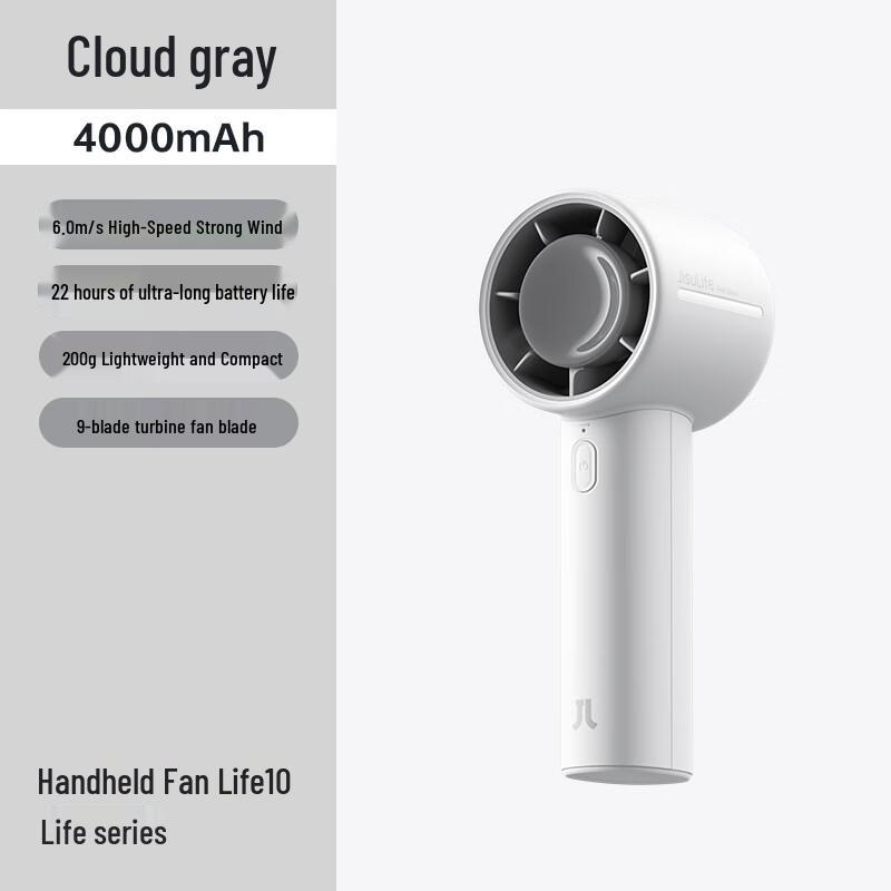 Jisu Life10 Portable Turbo Handheld Fan