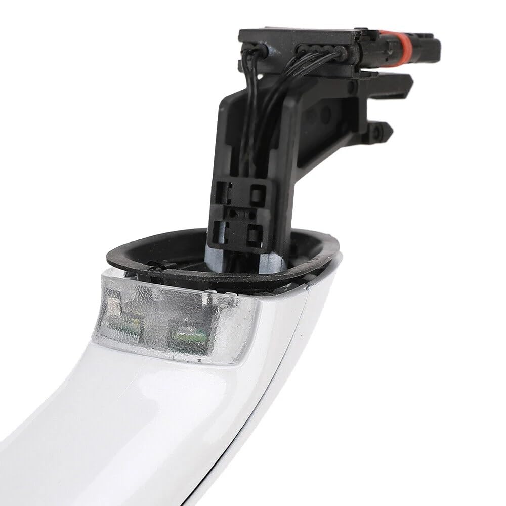 4X White Outer Exterior Comfort Access Door Handleset for BMW 5 6 7 Series