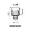 Shangqi Diamond Pattern Glass Tumblers, 650ml (Set of 2)