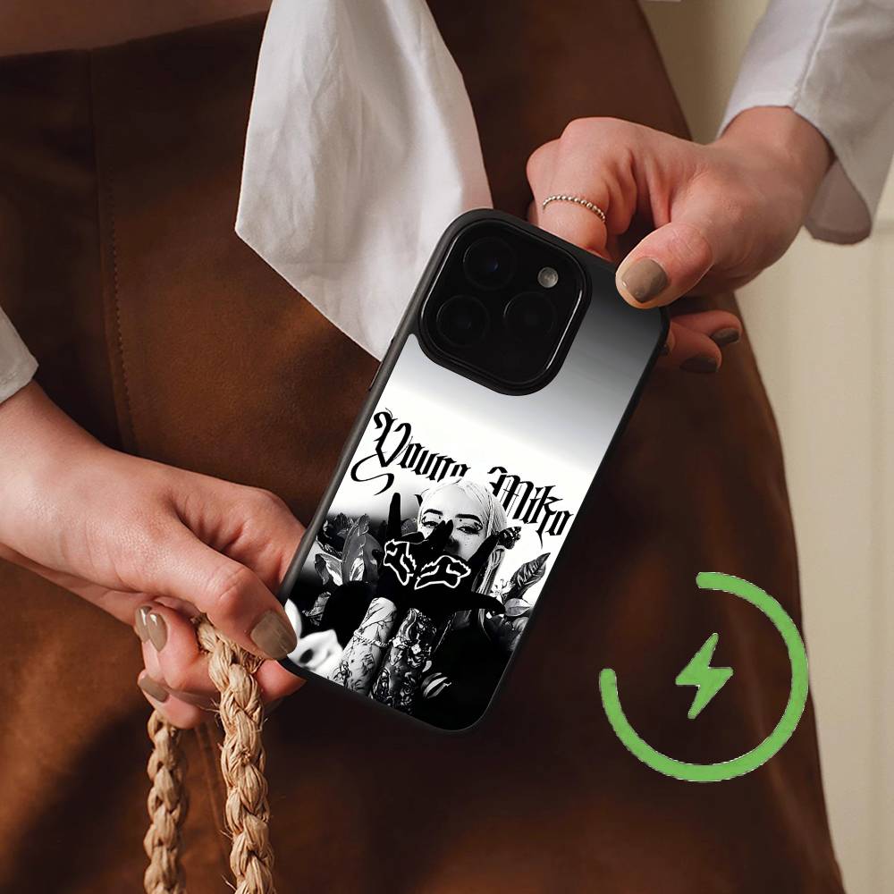 Singer Y-Young Miko Magnetic For Magsafe Wireless Charge Phone Case For IPhone 17 Air 16 15 Plus 14 13 12 11 Pro Max