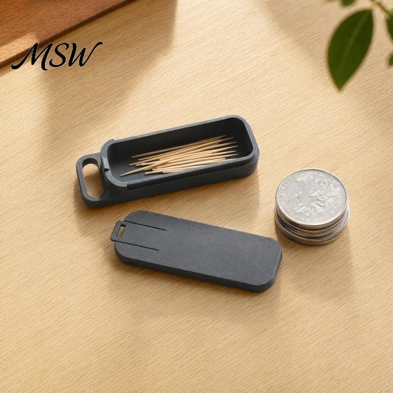 Smooth Surface Storage Bin Rectangular Box, with Slide Top, Durable PLA Desktop Container, Jewelry Space Saving Coin Organizer, for And Hair