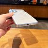 3D Stripe Luggage PC Cover Red & Clear Phone Case For Samsung Galaxy S26 Ultra S26+ S25 S24 S23