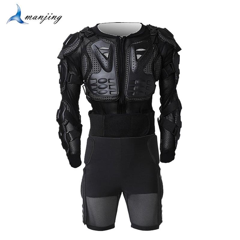 Motorcycle armor shorts Pants Motocross suit Body protection Back Spine Armour Skatboarding Skiing ATV Dirt Bike Jacket