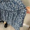 BITCED Women's Fashion Casual Floral Print Summer Spring Skirt